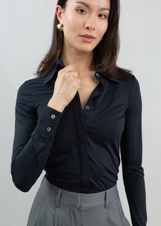 Classic Button Up | Black