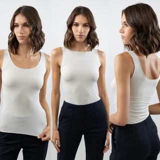 reversible scoop tank