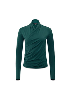 Silhouette Wrap Top