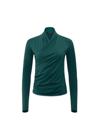 Silhouette Wrap Top