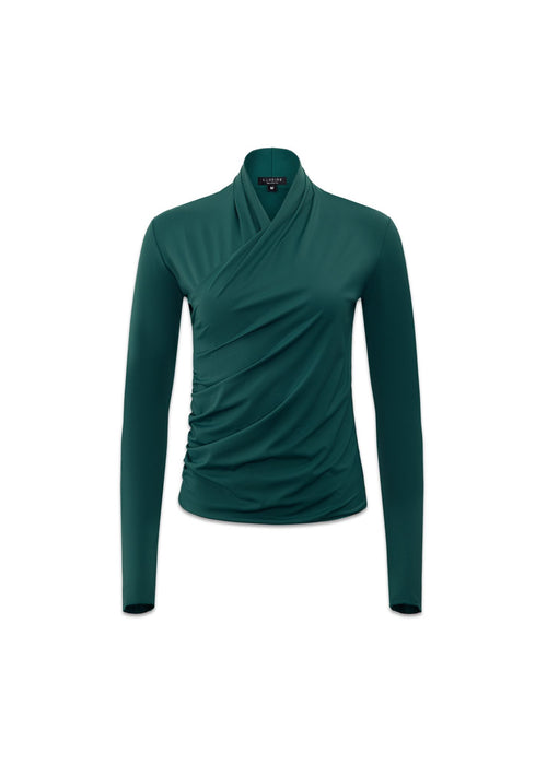 Silhouette Wrap Top