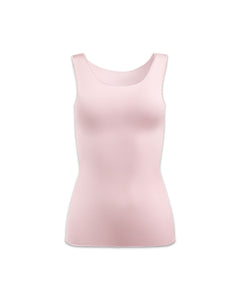 Satin Reversible Scoop Tank Blush Pink
