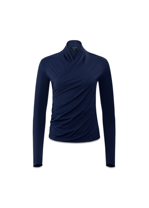 Silhouette Wrap Top