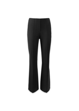 High Rise Flare Trouser Black