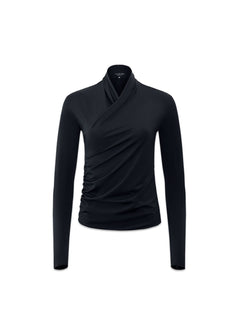 Silhouette Wrap Top