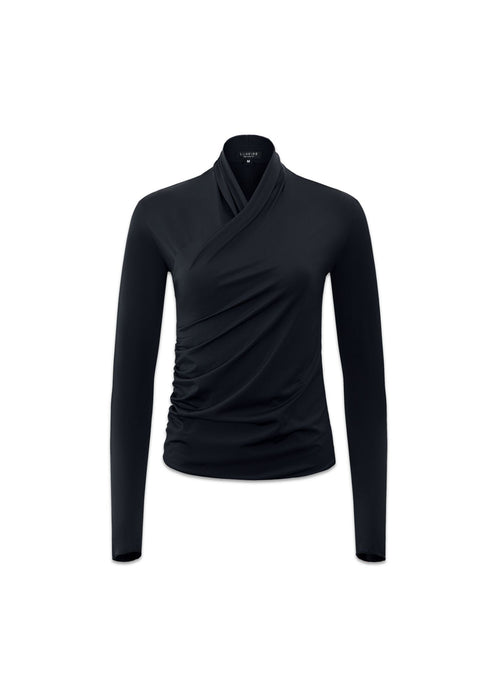 Silhouette Wrap Top
