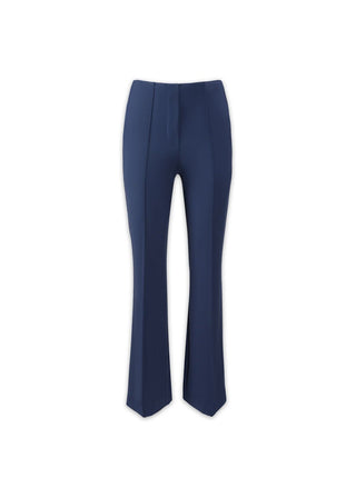 High Rise Flare Trouser Navy