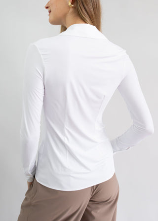 Classic Button Up | White