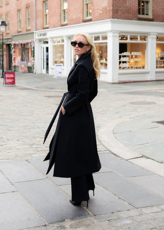 Metropolitan Duster Coat | Black