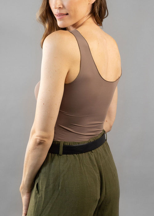 Reversible Scoop Tank mocha