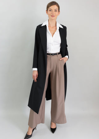 Metropolitan Duster Coat | Black
