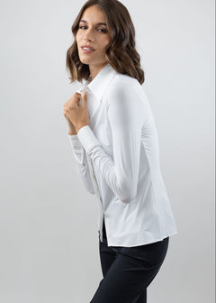 classic button up white