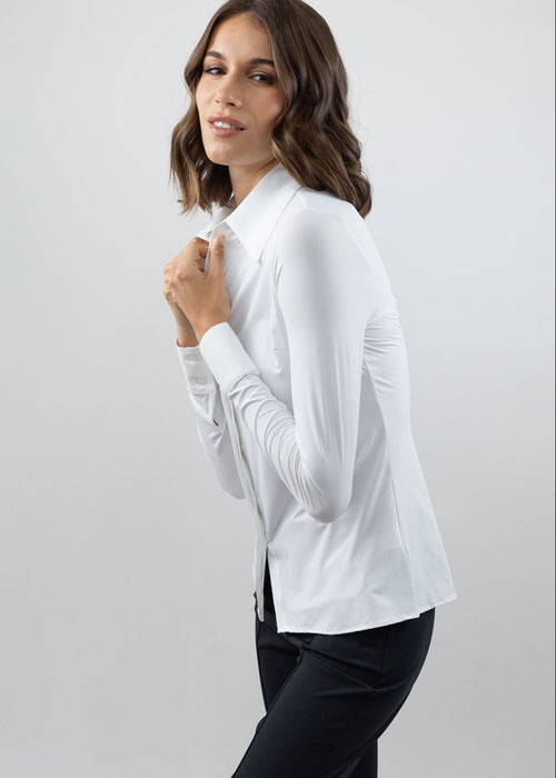 classic button up white