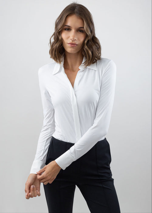 classic button up white