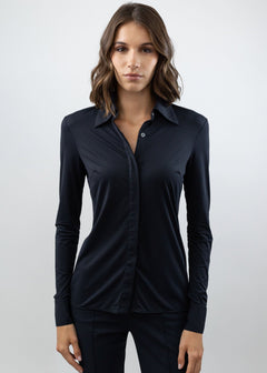 Classic Button Up Black