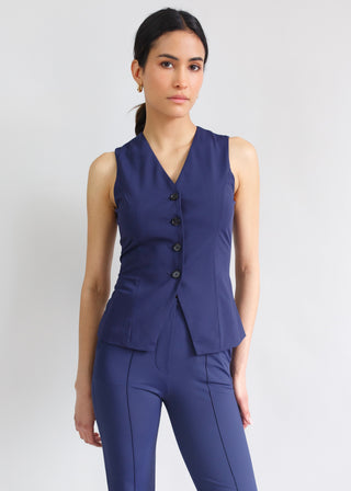 V-Neck Vest | Navy