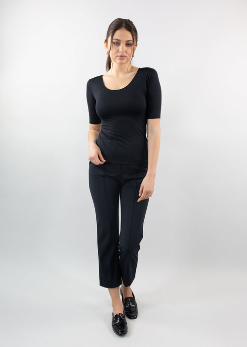 reversible short sleeve scoop