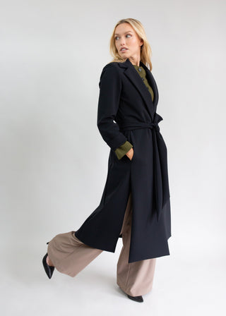 Metropolitan Duster Coat | Black