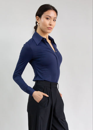 Classic Button Up | Navy