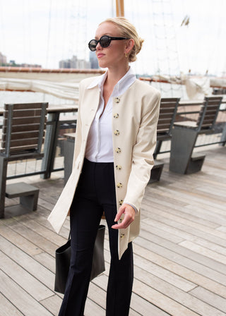 Classic Button Up | White