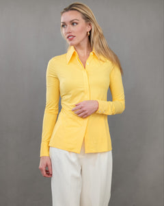 classic button up canary yellow