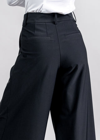 Classic Wide Leg Trouser Black