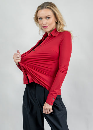  Classic Button Up | Ruby