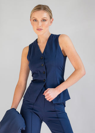 V-Neck Vest Navy
