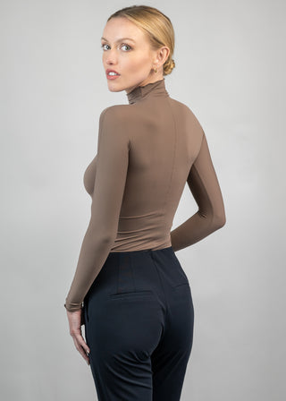 Long Sleeve Turtleneck | Mocha