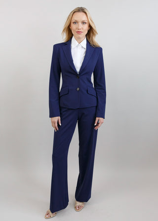 Classic Fitted Blazer Navy
