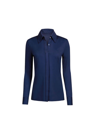 Classic Button Up | Navy