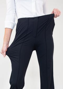 High Rise Flare Trouser Black