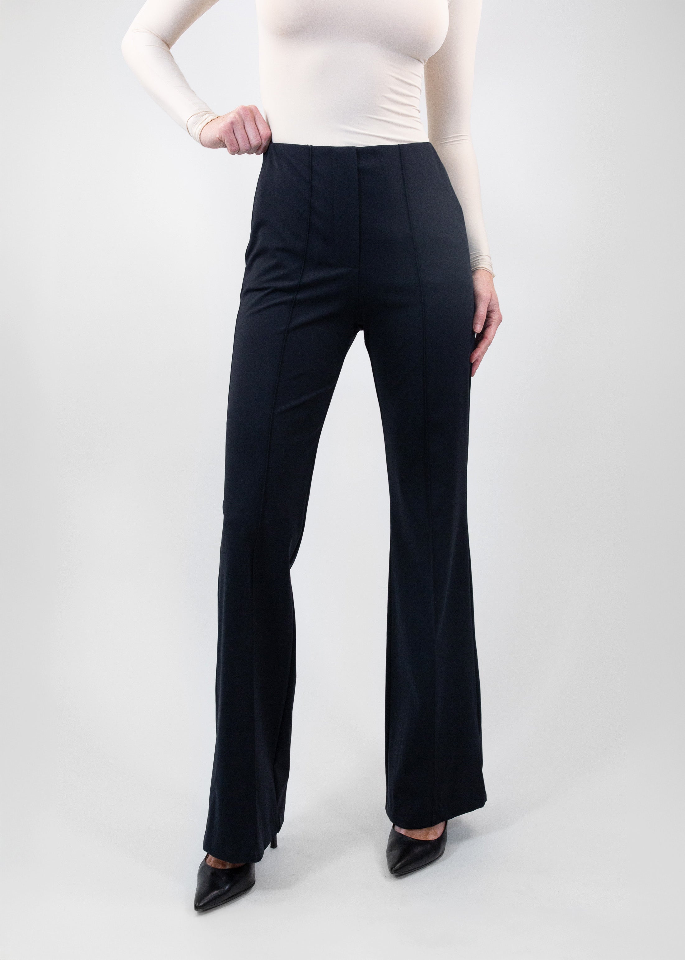 High Rise Flare Trouser – Luxeire - Main Image