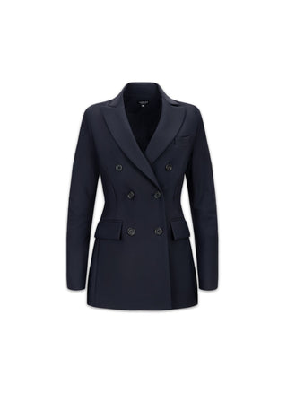 Hourglass Double Breasted Blazer | Black
