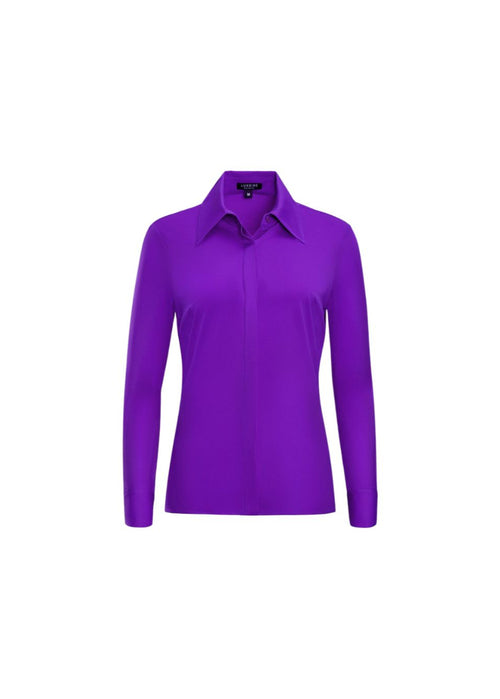 classic button up violet